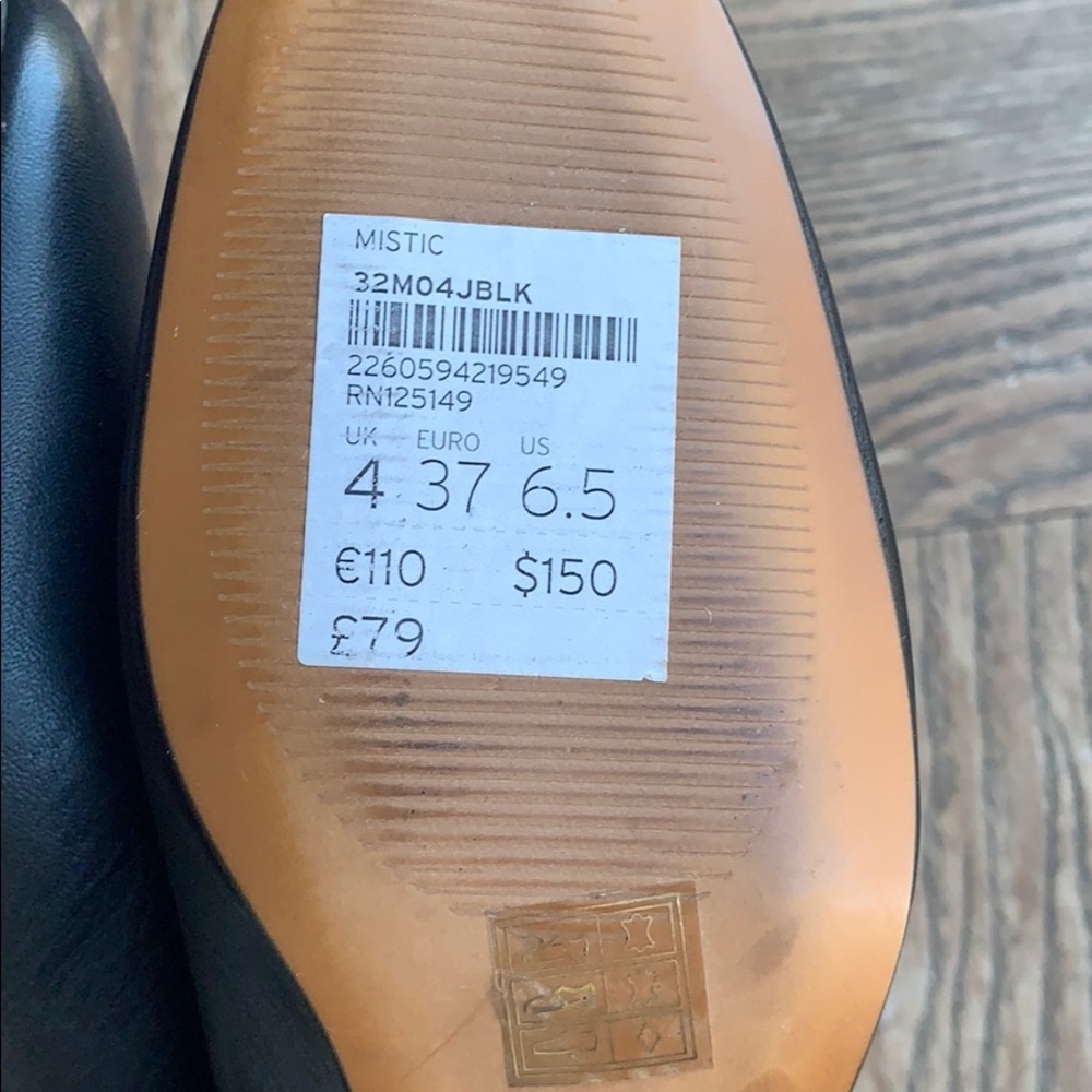 NEW Topshop Mistic black leather bootie - Picture 8 of 9